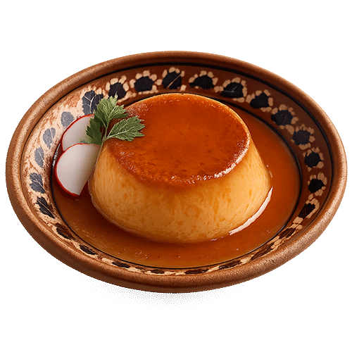 Egg and Cheese Flan with Miso...