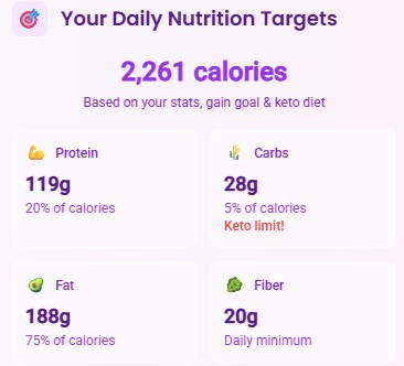 Advanced Nutrition System - AI-powered cooking feature showing smart recipe generation and meal planning capabilities